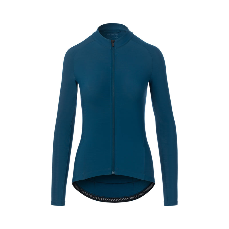 Load image into Gallery viewer, Giro Women&#39;s Chrono Thermal LS Jersey -Harbor Blue

