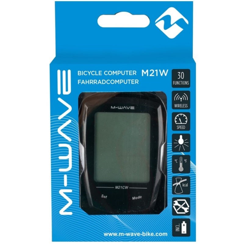 Load image into Gallery viewer, M-Wave M21W Wireless Cycle Computer Packaging