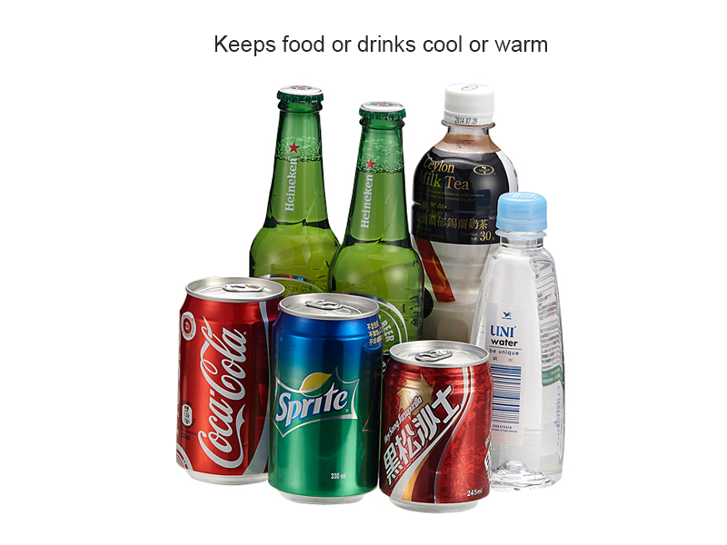 Load image into Gallery viewer, Insulated bags keeps items warm or cold. (These items not supplied with bag purchase)