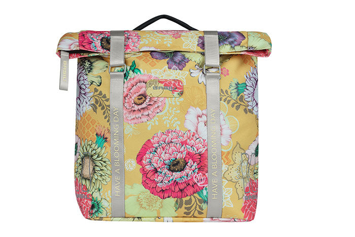 Load image into Gallery viewer, basil-bloom-field-double-pannier-bag-mik-28-35-lit