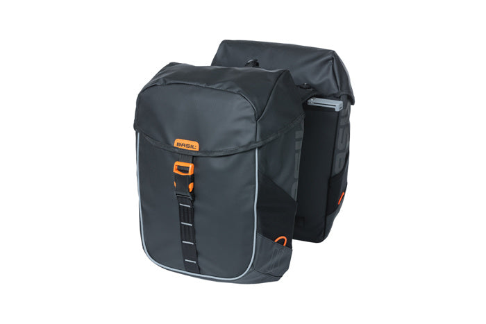 Load image into Gallery viewer, basil-miles-tarpaulin-double-bag-mik-34-liter-blac