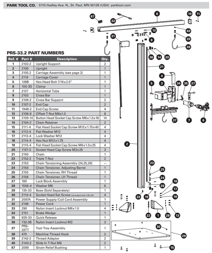 Load image into Gallery viewer, PRS-33.2 Part List 1 of 2