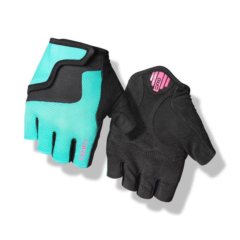 Load image into Gallery viewer, Giro Bravo Jr Youth Glove - Screaming Teal/Neon Pink
