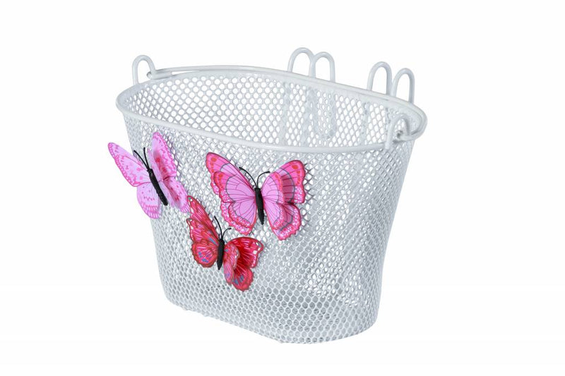 Load image into Gallery viewer, basil-jasmin-butterfly-childrens-bicycle-basket-wh