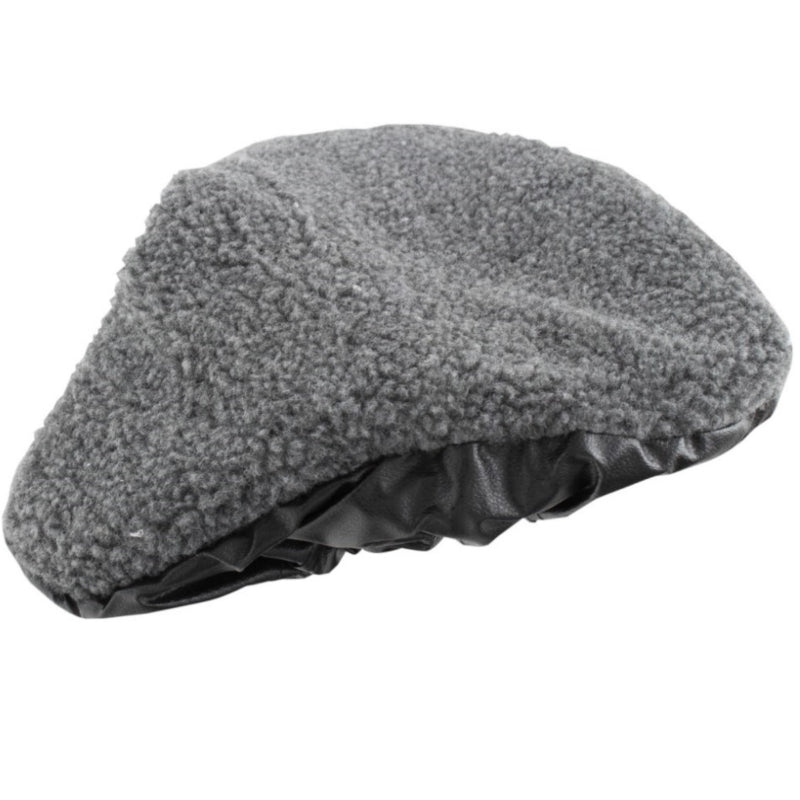 Load image into Gallery viewer, Reversible Leatherette/Imitation Sheepskin Saddle Cover
