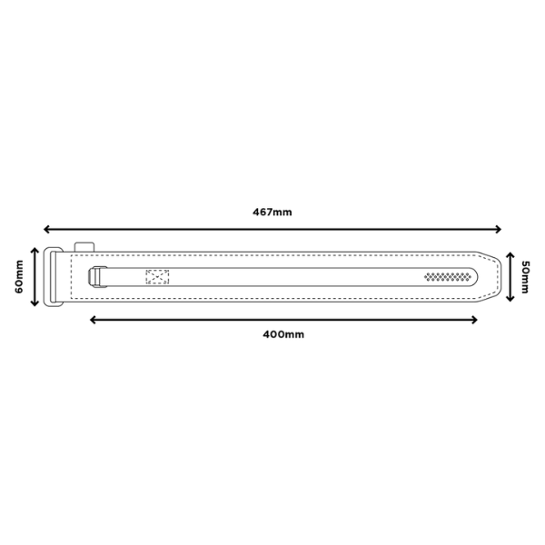 Load image into Gallery viewer, Restrap Frame Strap Dimensions