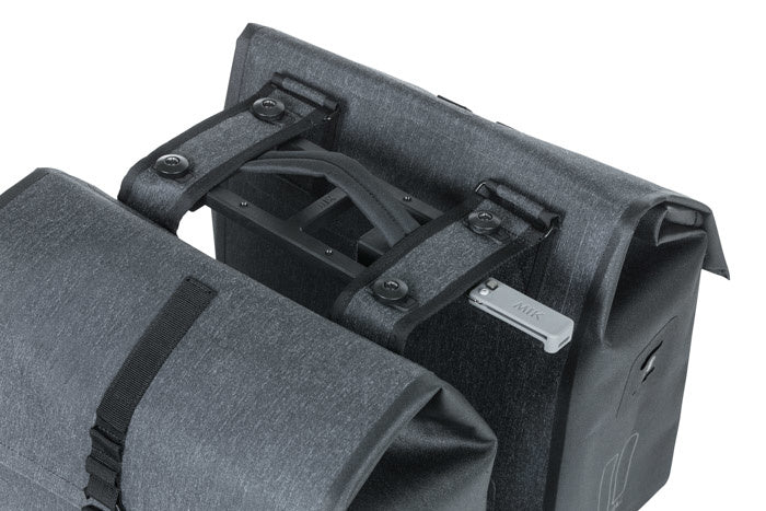 Load image into Gallery viewer, basil-urban-dry-mik-double-bicycle-bag-50-liter-ch