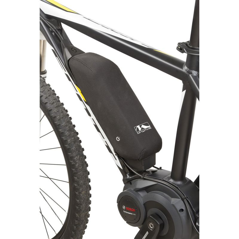 Load image into Gallery viewer, M-Wave E-Protect Downtube E-Bike Battery Protector - Fitted