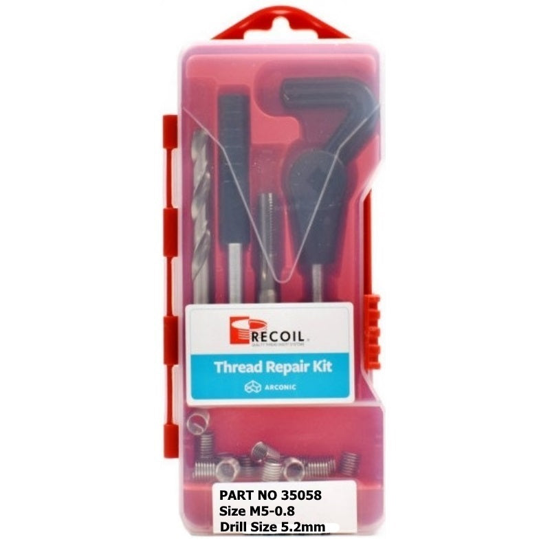 Recoil M5 x 0.8 Thread Repair Kit Cycle Trading Company