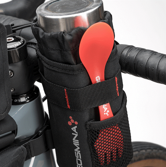 Load image into Gallery viewer, Geosmina Stem Pouch Bag spork