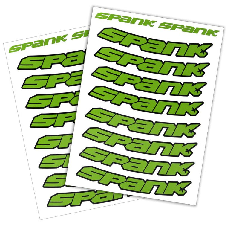 Load image into Gallery viewer, spank_rimdecal_green1