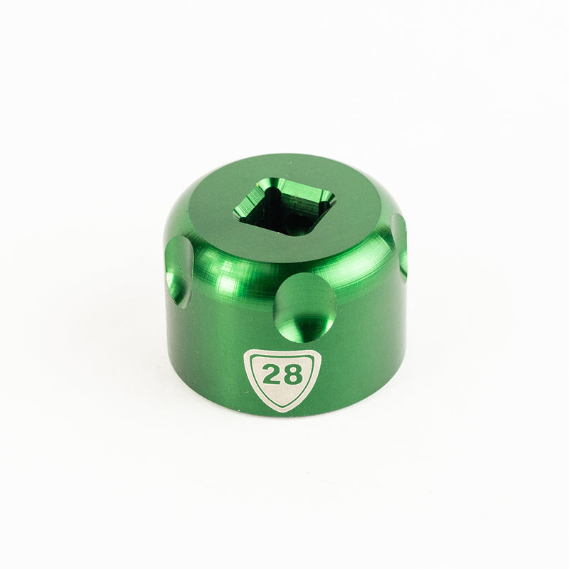 Load image into Gallery viewer, Abbey Top cap Socket 28mm
