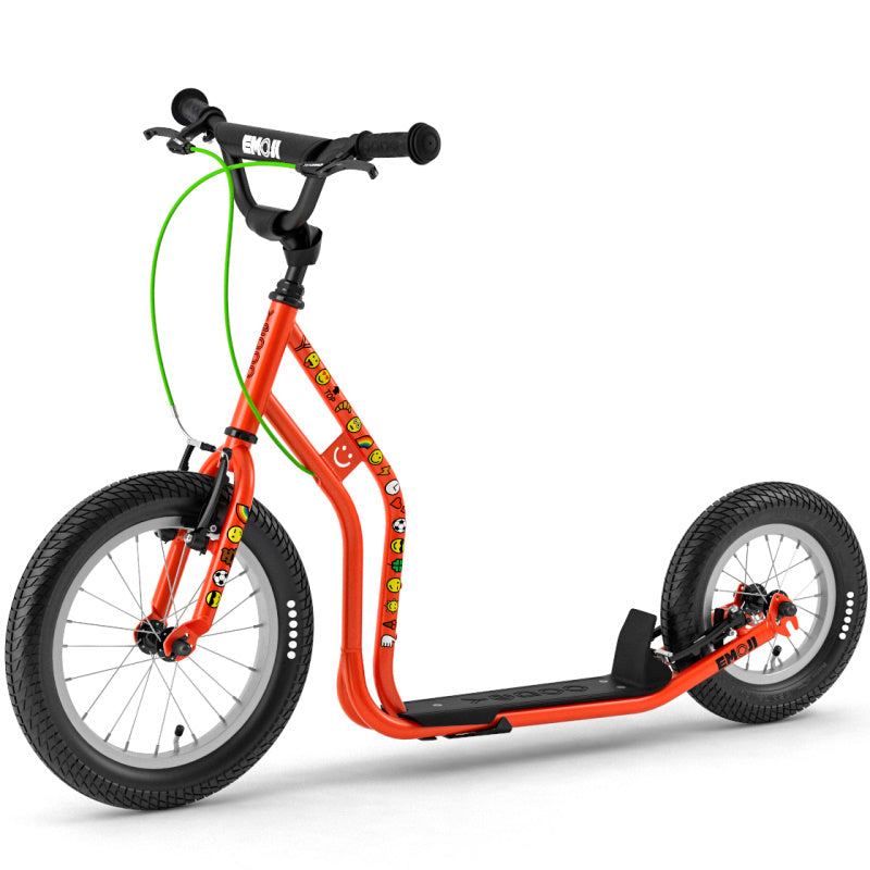 Load image into Gallery viewer, Yedoo Wzoom Emoji Scooter 16/12" Red