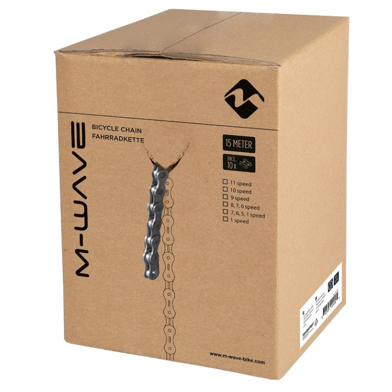 Load image into Gallery viewer, M-Wave 1/2 x 1/8 Chain 15m Workshop Roll