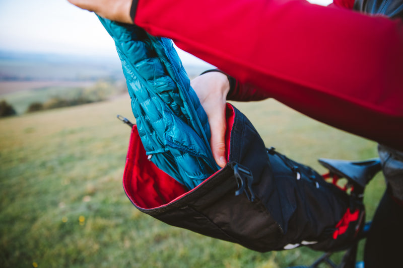 Load image into Gallery viewer, Zefal Z Adventure R11 Seat Bag - In Use