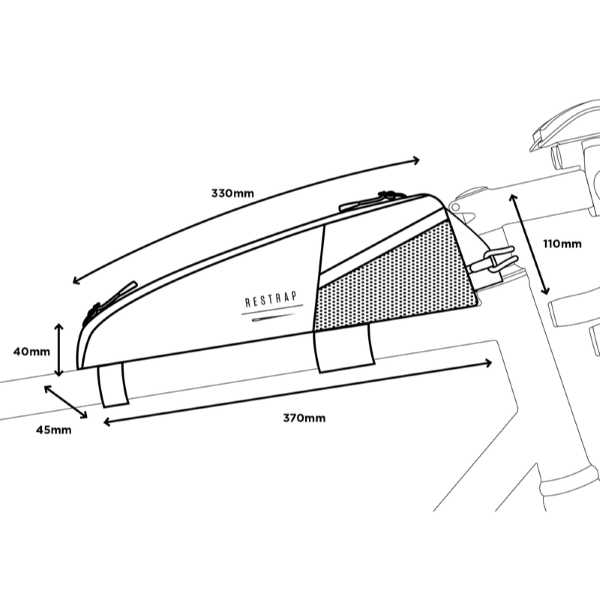 Load image into Gallery viewer, Race Top Tube Dims Tn