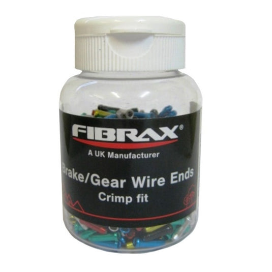 Fibrax Alloy Non-Fray Cable Ends Mixed Colours