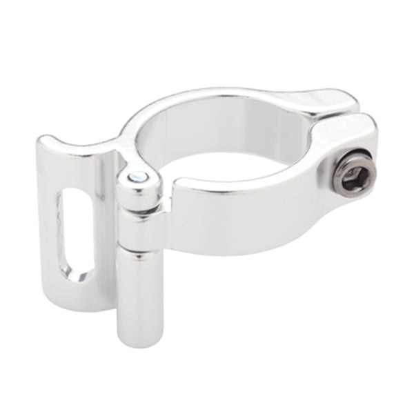 Load image into Gallery viewer, PS Braze-on Adaptor Clamp 28.6mm Sliver