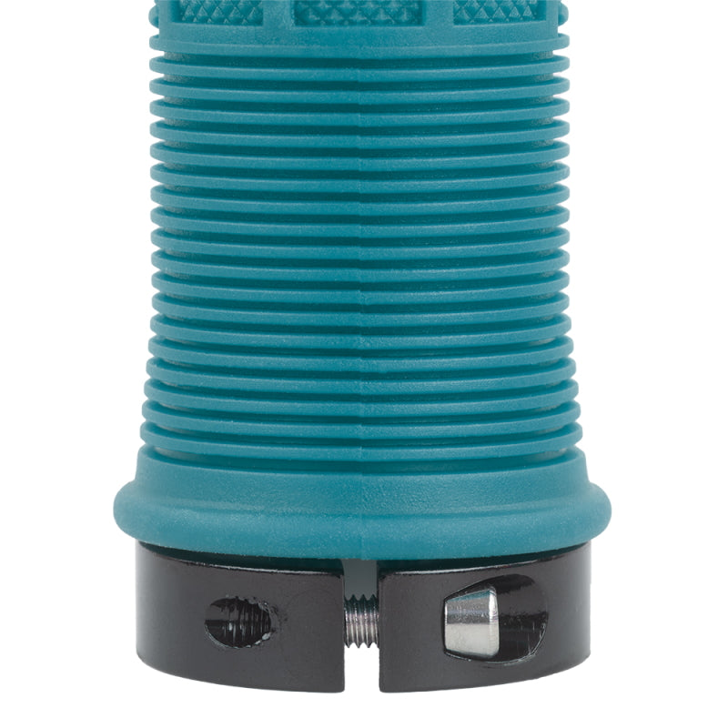Load image into Gallery viewer, Oxford Driver Lock-On Grips Blue - Webbed Grip