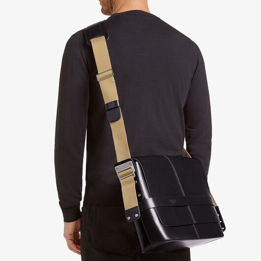 Load image into Gallery viewer, Brooks Barbican Leather Bag - Black