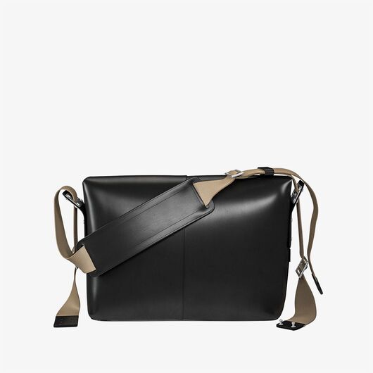 Load image into Gallery viewer, Brooks Barbican Leather Bag - Black