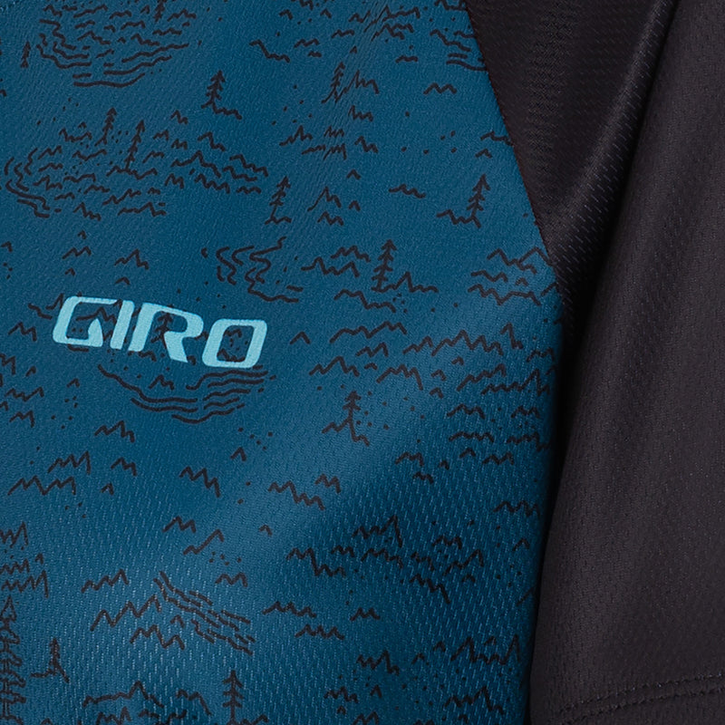 Load image into Gallery viewer, Giro Women&#39;s Roust Jersey - Harbor Blue Scree
