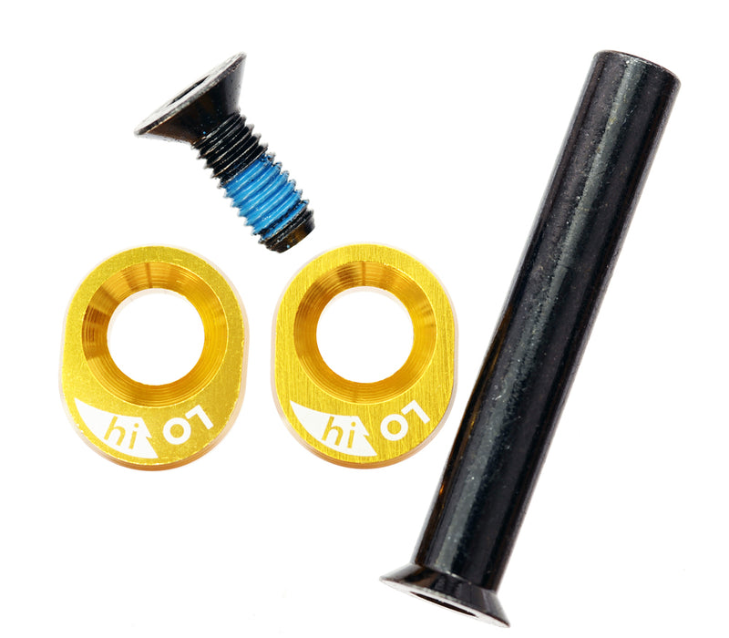 Load image into Gallery viewer, GT LTS Lower Shock Bolt and Flip Chips
