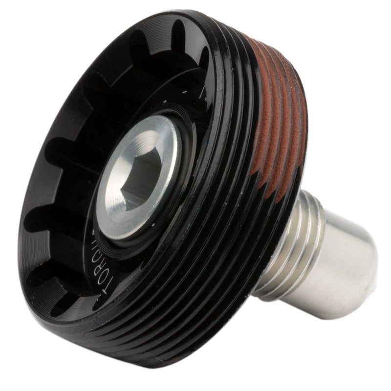 Load image into Gallery viewer, Cannondale Lefty SuperMax Axle Cap and Bolt Black


