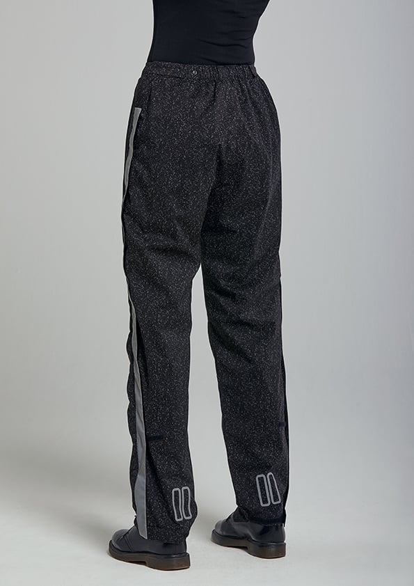 Load image into Gallery viewer, BS-41023-6 Basil Skane Hi-Vis Bicycle Rain Pants Womens
