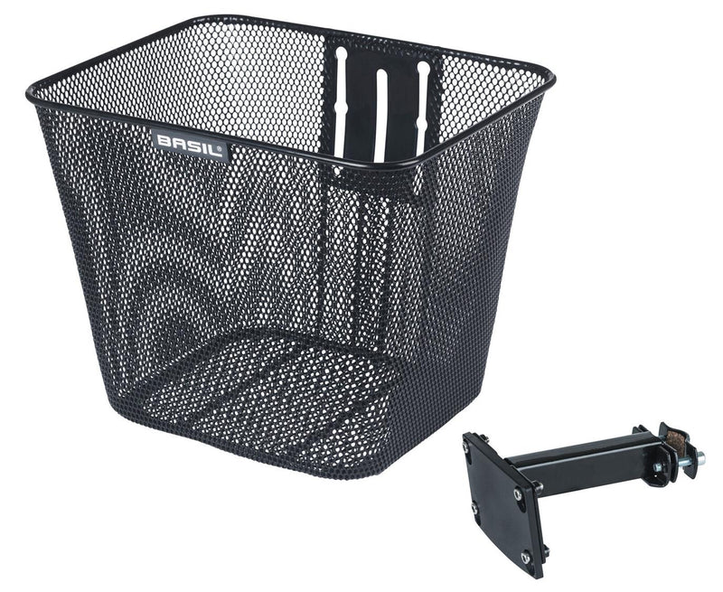Load image into Gallery viewer, 10235 Basil Bilbao front bicycle basket fixed moun
