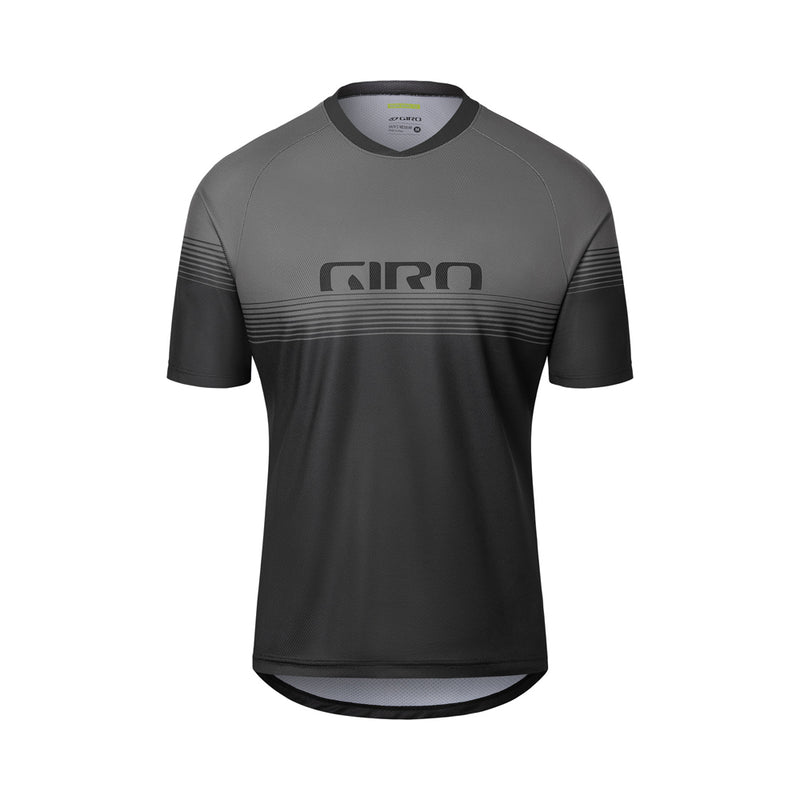 Load image into Gallery viewer, Giro Men&#39;s Roust Jersey - Black Hotline
