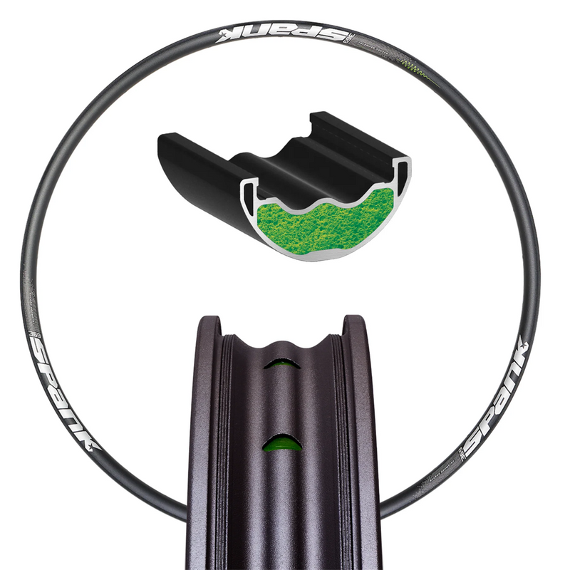 Load image into Gallery viewer, Spank 369 Vibrocore Rim Profile
