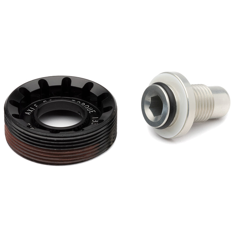 Load image into Gallery viewer, Cannondale Lefty SuperMax Axle Cap and Bolt Black
