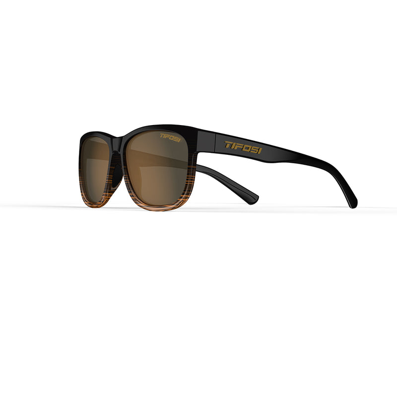 Load image into Gallery viewer, Tifosi Swank XL Brown Fade, Brown Polarized Lens
