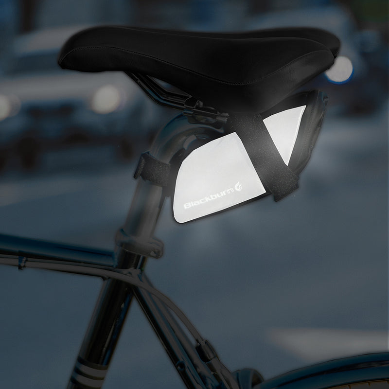 Load image into Gallery viewer, Blackburn Grid large Seat Bag Reflective
