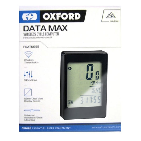 Oxford DataMax+ Wireless Cycle Computer