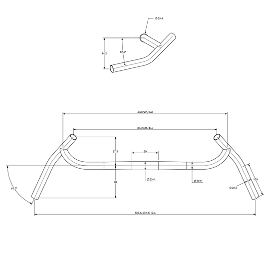 Surly Corner Bar Drawing