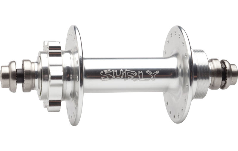 Load image into Gallery viewer, Surly hub Ultra New REAR 135mm Disc 36h SILVER
