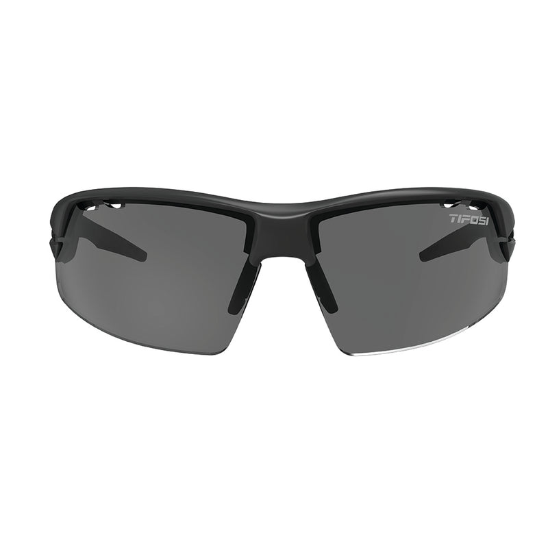 Load image into Gallery viewer, Tifosi Crit Matte Black, Smoke / AC Red / Clear Lens
