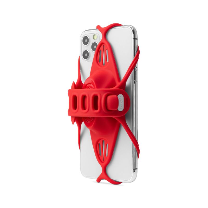 Load image into Gallery viewer, Bone Collection Bike Tie Pro 4 Smartphone Holder Red
