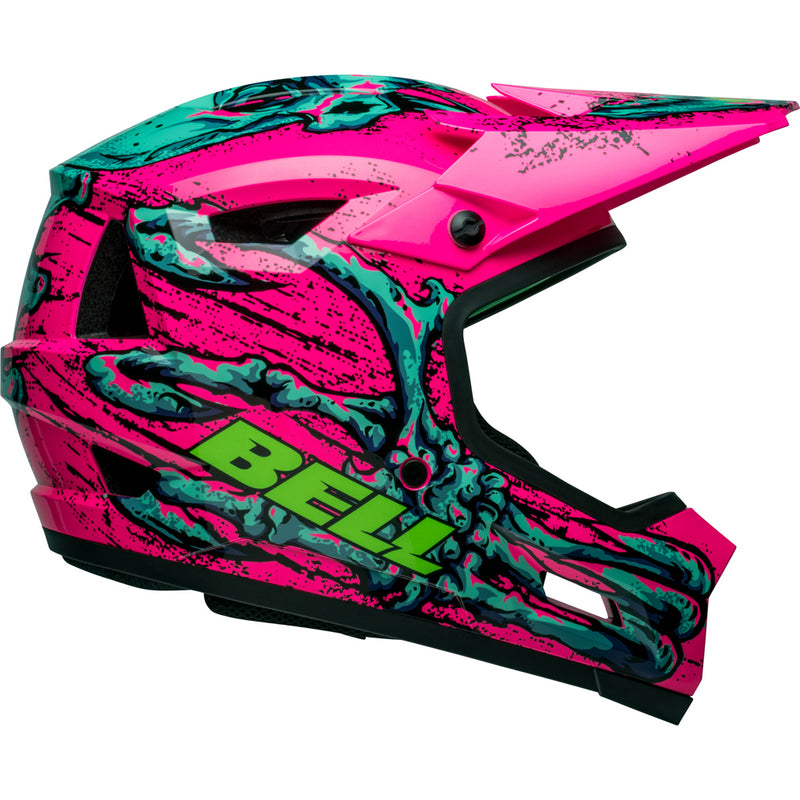 Load image into Gallery viewer, Bell Sanction 2 DLX MIPS - Bonehead Gloss Pink/Turquoise

