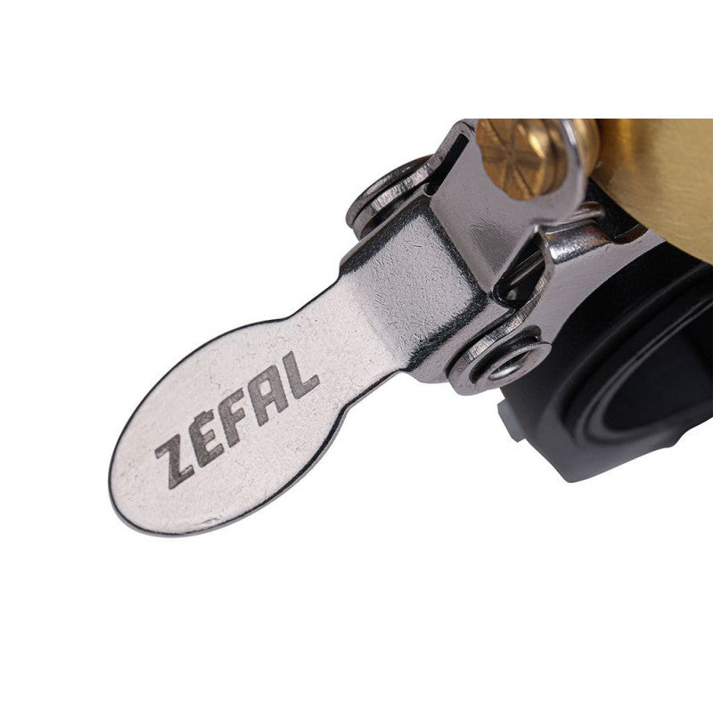 Load image into Gallery viewer, Zefal Classic Bike Bell Gold - Trigger

