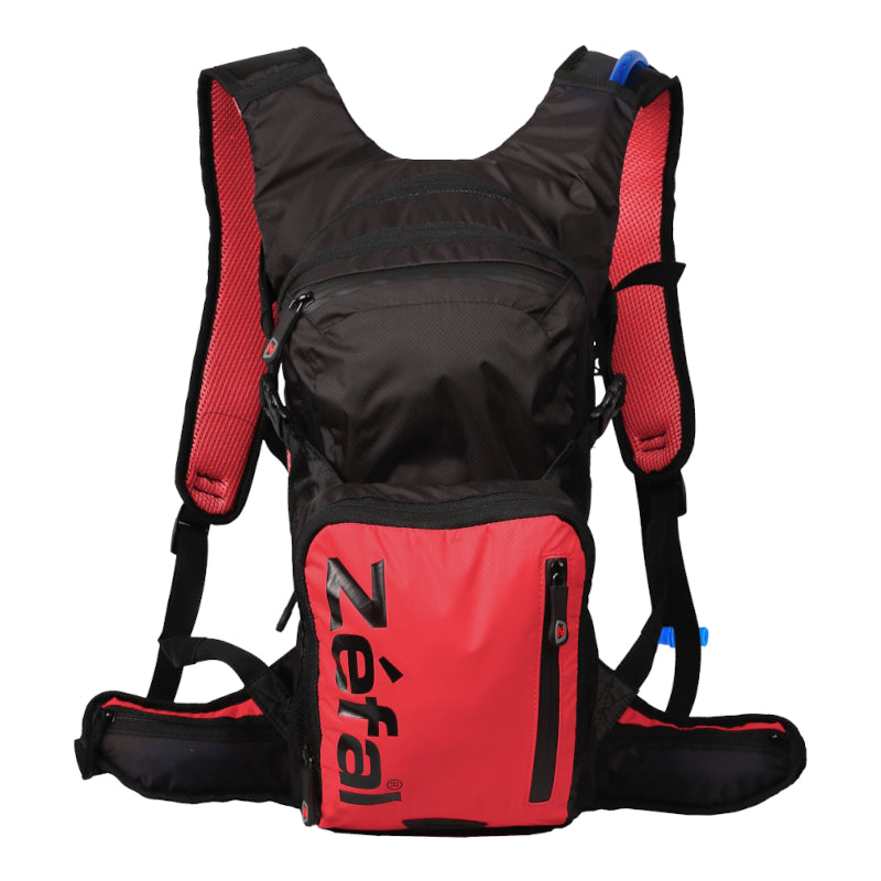 Load image into Gallery viewer, Zefal Z Hydro Enduro Hydration Bag Black/Red - Front
