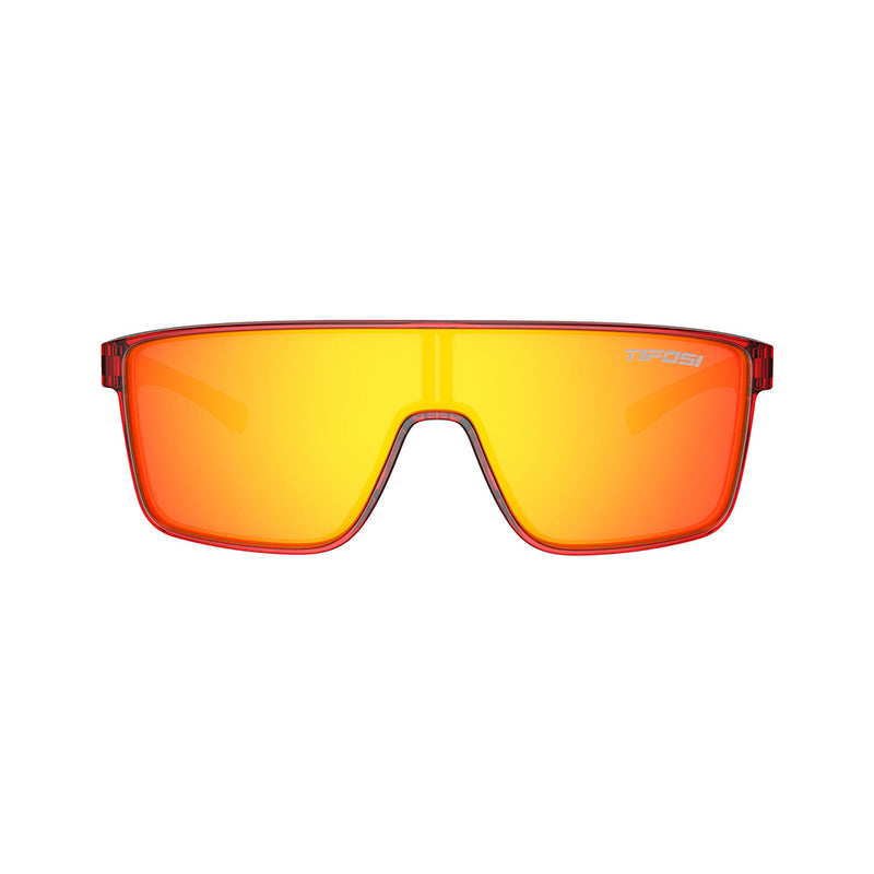 Load image into Gallery viewer, Tifosi Sanctum Sunglasses Crystal Red Fade with Smoke Red Mirror Lens

