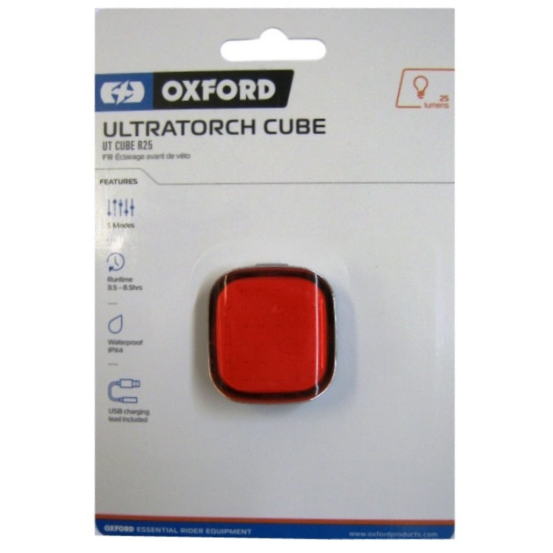 Load image into Gallery viewer, Oxford UltraTorch Cube R25 Rear Light - Packaging
