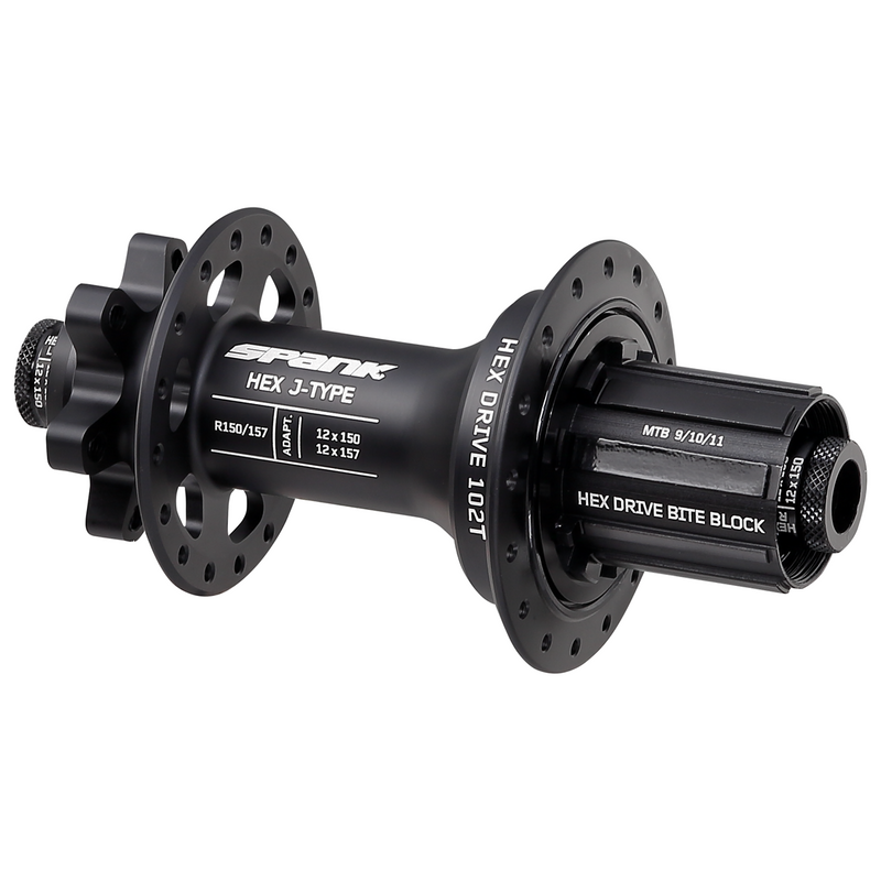 Load image into Gallery viewer, Spank Rear Hex Drive J-Type Hub 150-157_1
