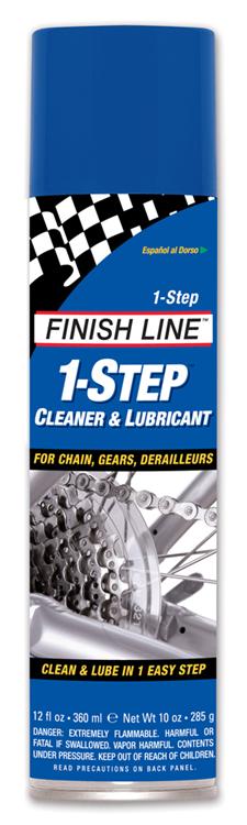 Load image into Gallery viewer, Finishline 1-Step Cleaner &amp; Lubricant 12oz Aerosol

