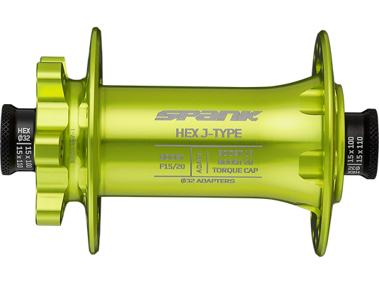 HEX_J-TYPE_Boost_F15-20_Hub_Green