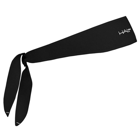 Halo I Headband Tie Black