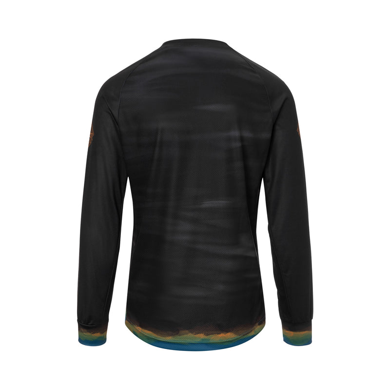 Load image into Gallery viewer, Giro Roust LS Jersey - Black Hot Lap
